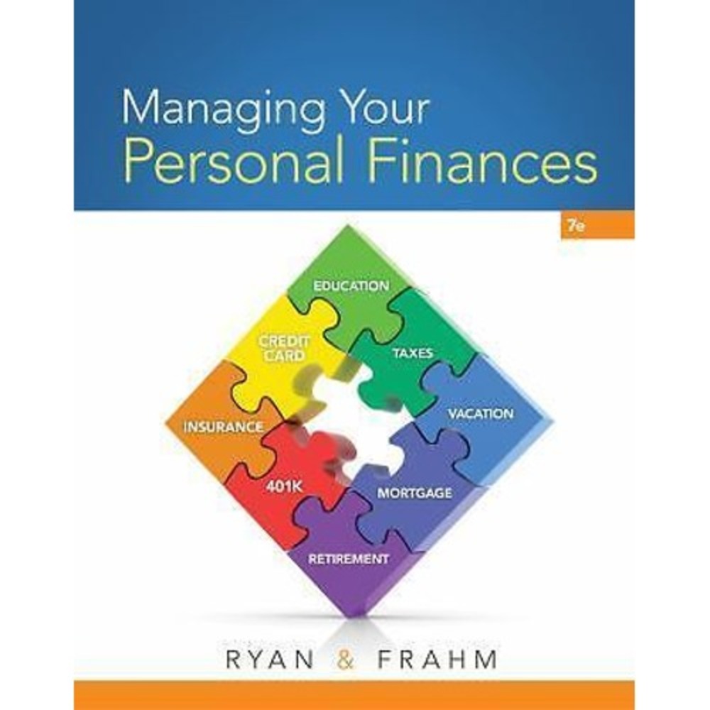 MANAGING YOUR PERSONAL FINANCES By Joan S. Ryan & Christie Ryan - Hardcover new!